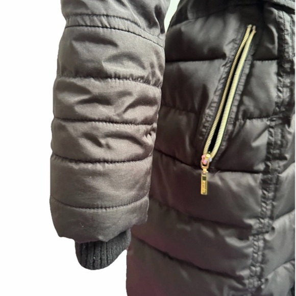 Kensie Women's Black Puffer Jacket - Picture 7 of 8